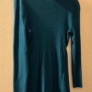 Daisy Fuentes Blue Midi Dress